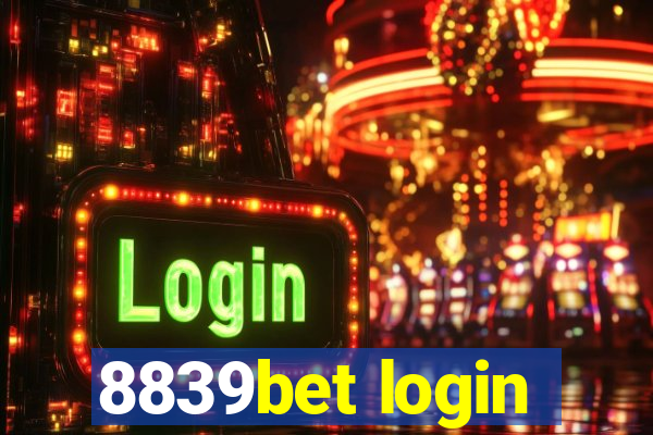 8839bet login